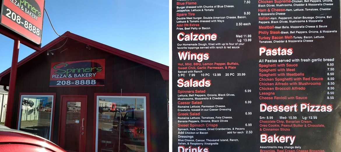 Spinners Pizza & Bakery